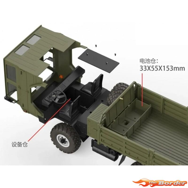 CrossRC Crawling kit - XC6 Pro 1/12 6x6 Truck RTR 90100230 - Afbeelding 5
