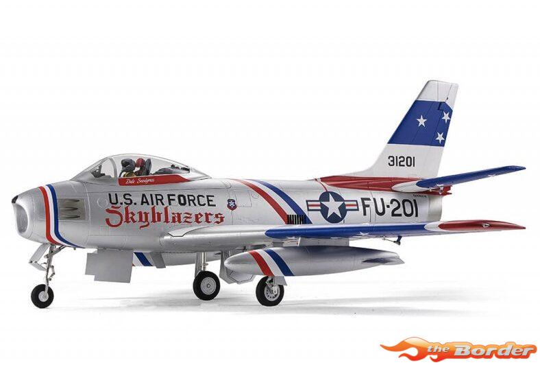 FMS 1/10 Jet 80mm EDF F-86 "Skyblazer" PNP Kit FMS 143-BU