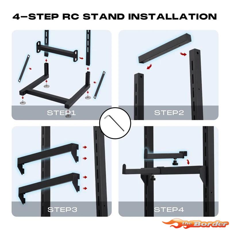 FMS RC Car Rack (voor 5 auto's) FMSACC099 - Afbeelding 4
