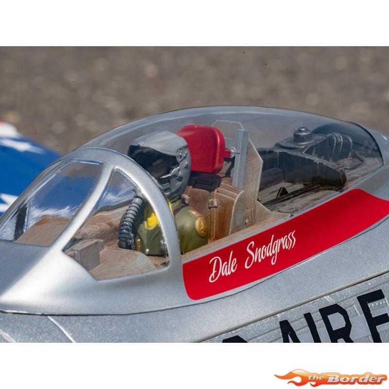 FMS 1/10 Jet 80mm EDF F-86 "Skyblazer" PNP Kit FMS 143-BU - Afbeelding 2