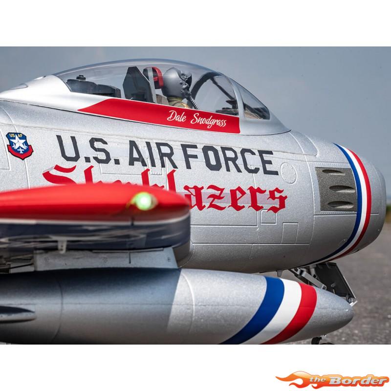 FMS 1/10 Jet 80mm EDF F-86 "Skyblazer" PNP Kit FMS 143-BU - Afbeelding 18