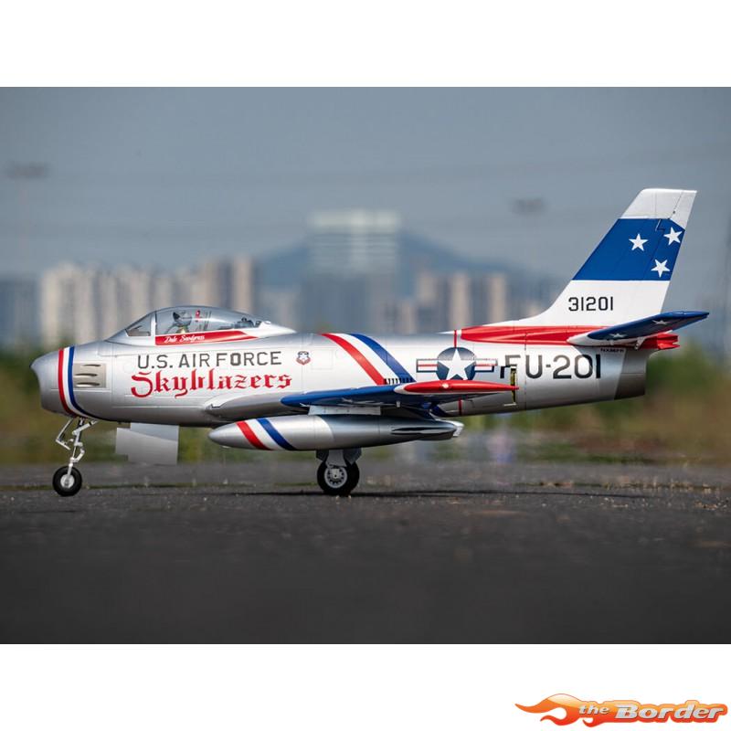 FMS 1/10 Jet 80mm EDF F-86 "Skyblazer" PNP Kit FMS 143-BU - Afbeelding 19
