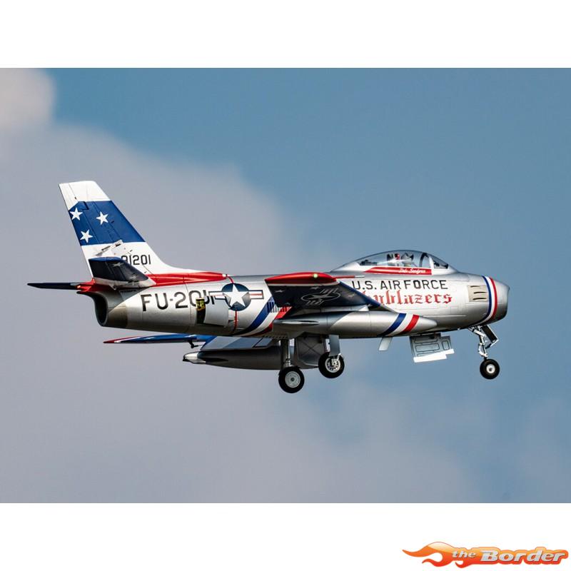 FMS 1/10 Jet 80mm EDF F-86 "Skyblazer" PNP Kit FMS 143-BU - Afbeelding 22