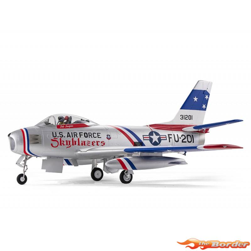 FMS 1/10 Jet 80mm EDF F-86 "Skyblazer" PNP Kit FMS 143-BU - Afbeelding 23