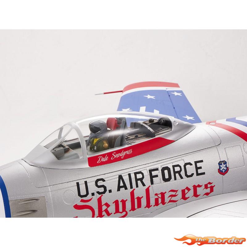 FMS 1/10 Jet 80mm EDF F-86 "Skyblazer" PNP Kit FMS 143-BU - Afbeelding 14
