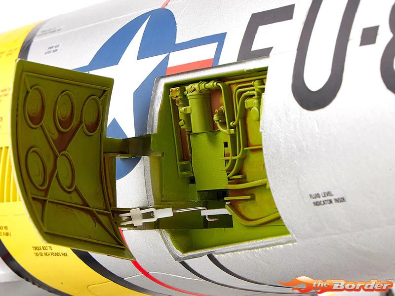 FMS 1/10 Jet 80mm EDF F-86 "Skyblazer" PNP Kit FMS 143-BU - Afbeelding 3
