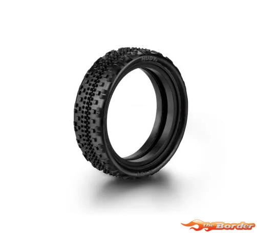 Hudy 1/10 Off-Road 2WD Front Tire Astro 101A - Medium (2) 812201-M