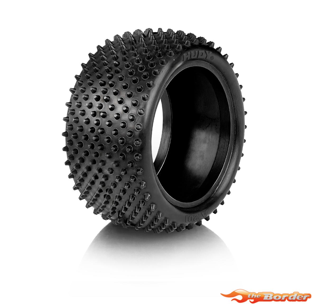 Hudy 1/10 Off-Road 2WD/4WD Rear Tire Astro 201A - Medium (2) 816201-M