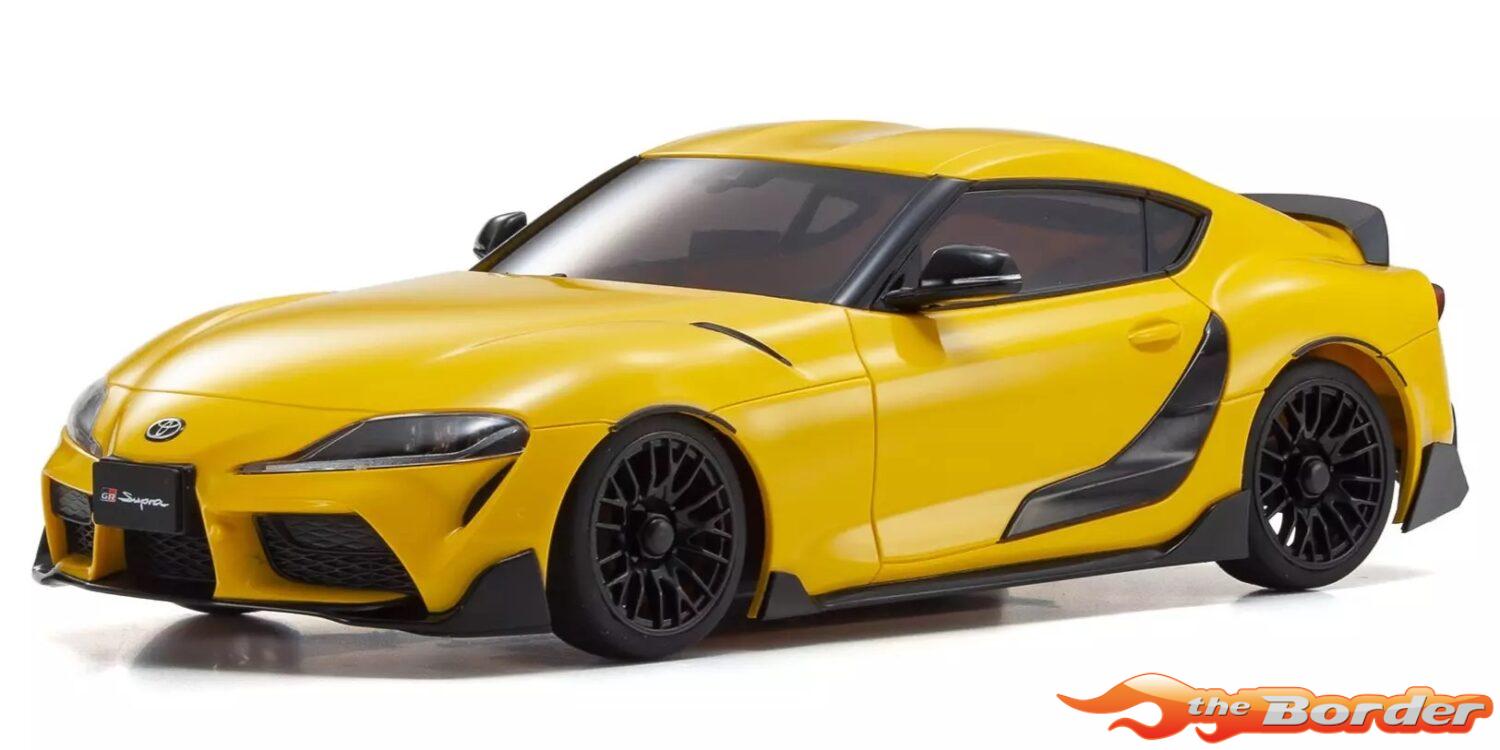 Kyosho Mini-Z Body Set Toyota GR Supra TRD Aero Lightning Yellow (N-MM2) MZP165Y