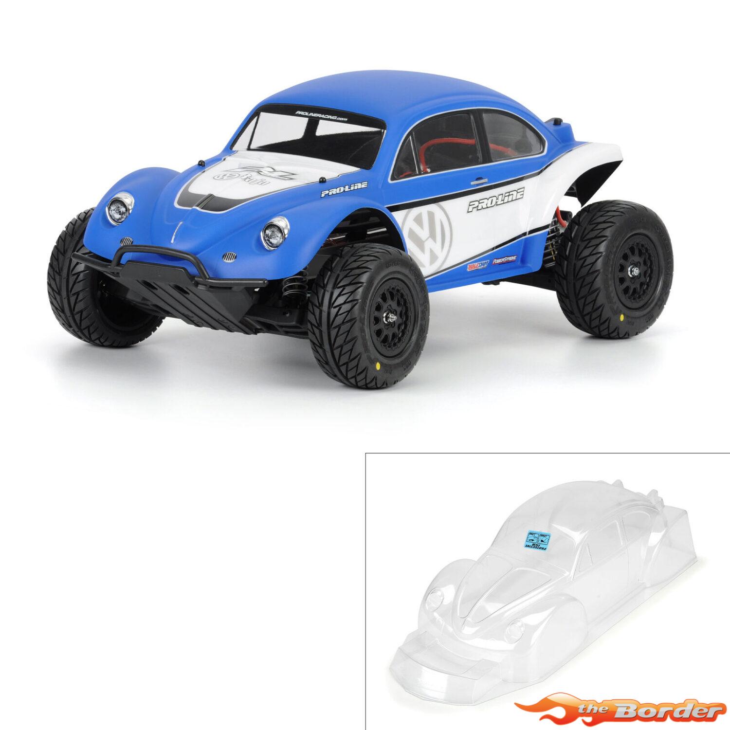 Proline Volkswagen Full Fender Baja Bug Clear Body for Slash 3238-63 - Afbeelding 4