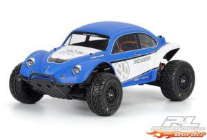 Proline Volkswagen Full Fender Baja Bug Clear Body for Slash 3238-63
