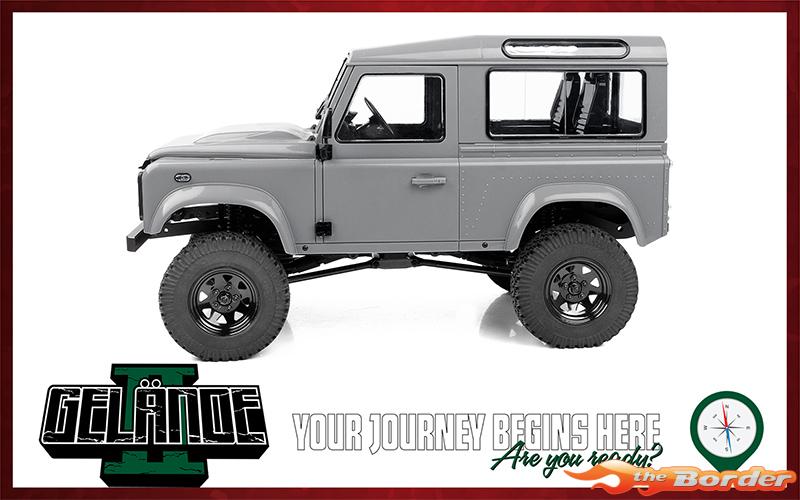 RC4WD Gelande II Kit w/2015 Land Rover Defender D90 Hard Body Set RC4ZRTR0073 - Afbeelding 4