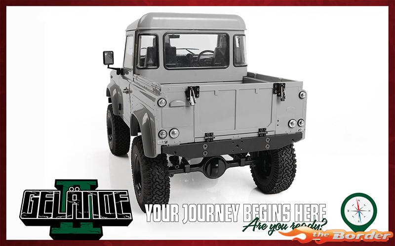 RC4WD Gelande II Kit w/2015 Land Rover Defender D90 Hard Body Set RC4ZRTR0073 - Afbeelding 3