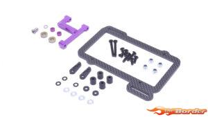 Schumacher Carbon Fiber Transverse LiPo Mount Set - CAT 2000 U9110