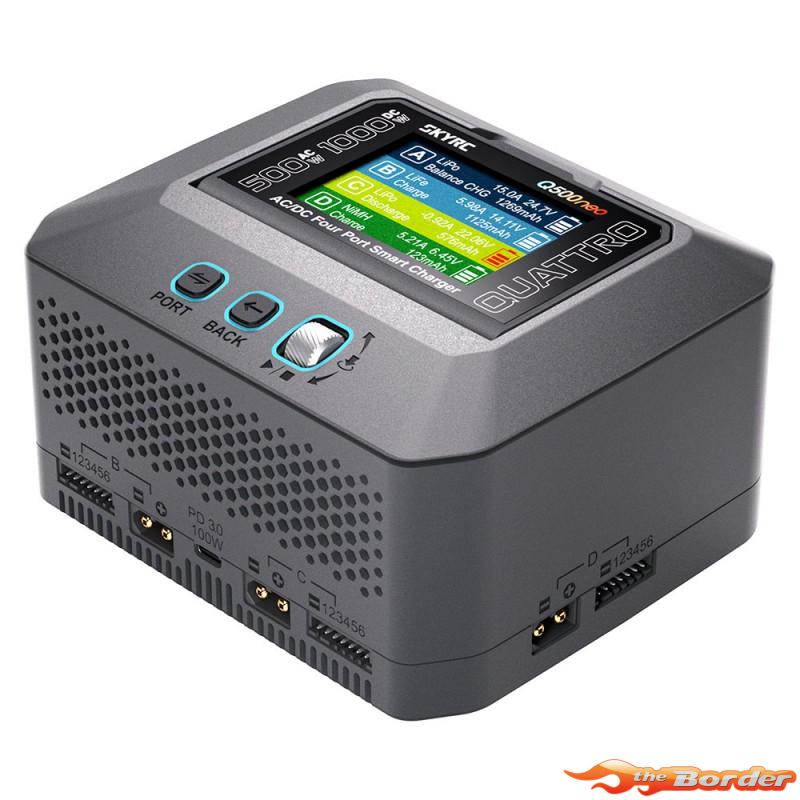 SkyRC Q500neo Quattro AC/DC Smart Charger (AC 500W, DC 1000W) 100232 - Afbeelding 6