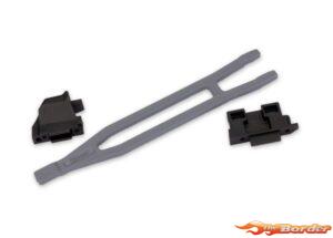 Traxxas Battery Hold-Downs (Low CG Slash 4x4) Grijs 7426-SLGRY