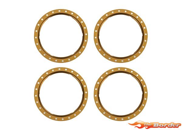 Traxxas Beadlock Rings Bronze (Machined Aluminium, 4pcs) 10276-BRNZ