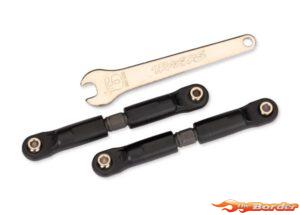 Traxxas Camber Links Front Steel 80mm, X-Short, Steel, Gray (2) 7491-GRAY