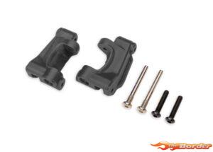 Traxxas Caster Blocks (L&R) EHD - Donkergrijs 9136X-DGRY