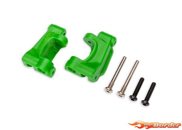 Traxxas Caster Blocks (L&R) EHD - Groen 9136X-GRN