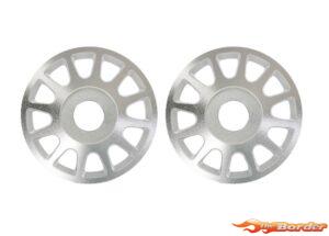 Traxxas Method Race Wheels 2Pcs (Alu, Silver anodized) (Beadlock rings seperate) 10274-SLVR