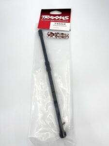 Traxxas Plastic Center Driveshaft (Black)/ screw pin (VX3) 7455X