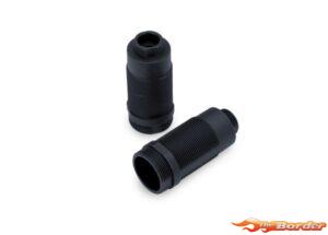 Traxxas Shock Body GTR Long Steel Gray (2) 7469-STGRY