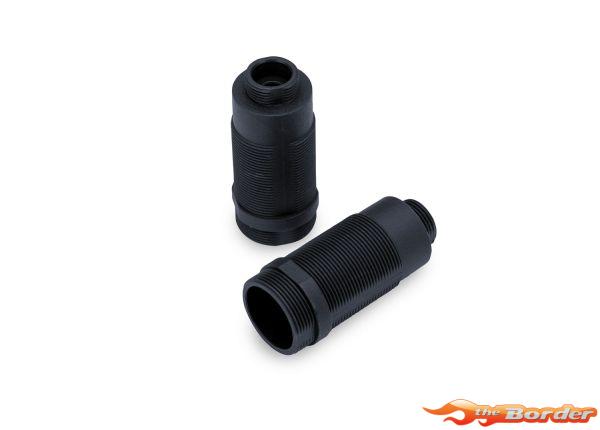 Traxxas Shock Body GTR Long Steel Gray (2) 7469-STGRY