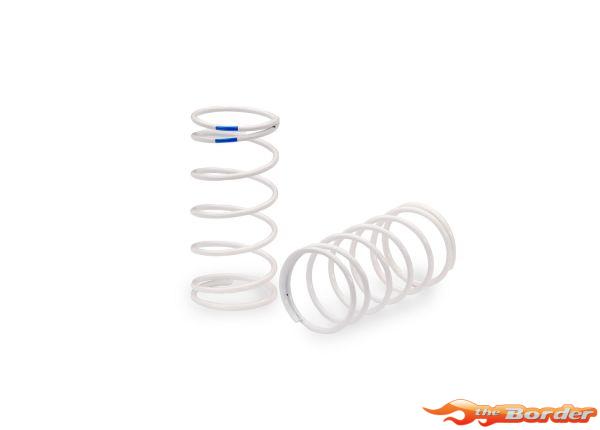 Traxxas Spring Shock White (GTR Long 0.87 Rate Blue 2pcs) 7476