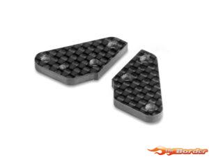XRAY GT Carbon Steering Plate - 1 Dot (2) 352365