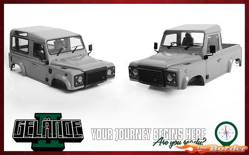 RC4WD Gelande II Kit w/2015 Land Rover Defender D90 Hard Body Set RC4ZRTR0073 - Afbeelding 11