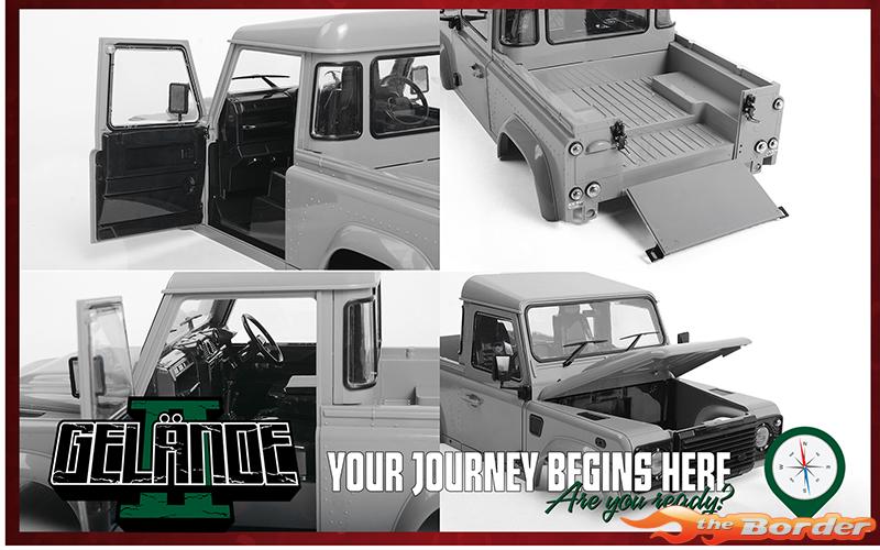 RC4WD Gelande II Kit w/2015 Land Rover Defender D90 Hard Body Set RC4ZRTR0073 - Afbeelding 9