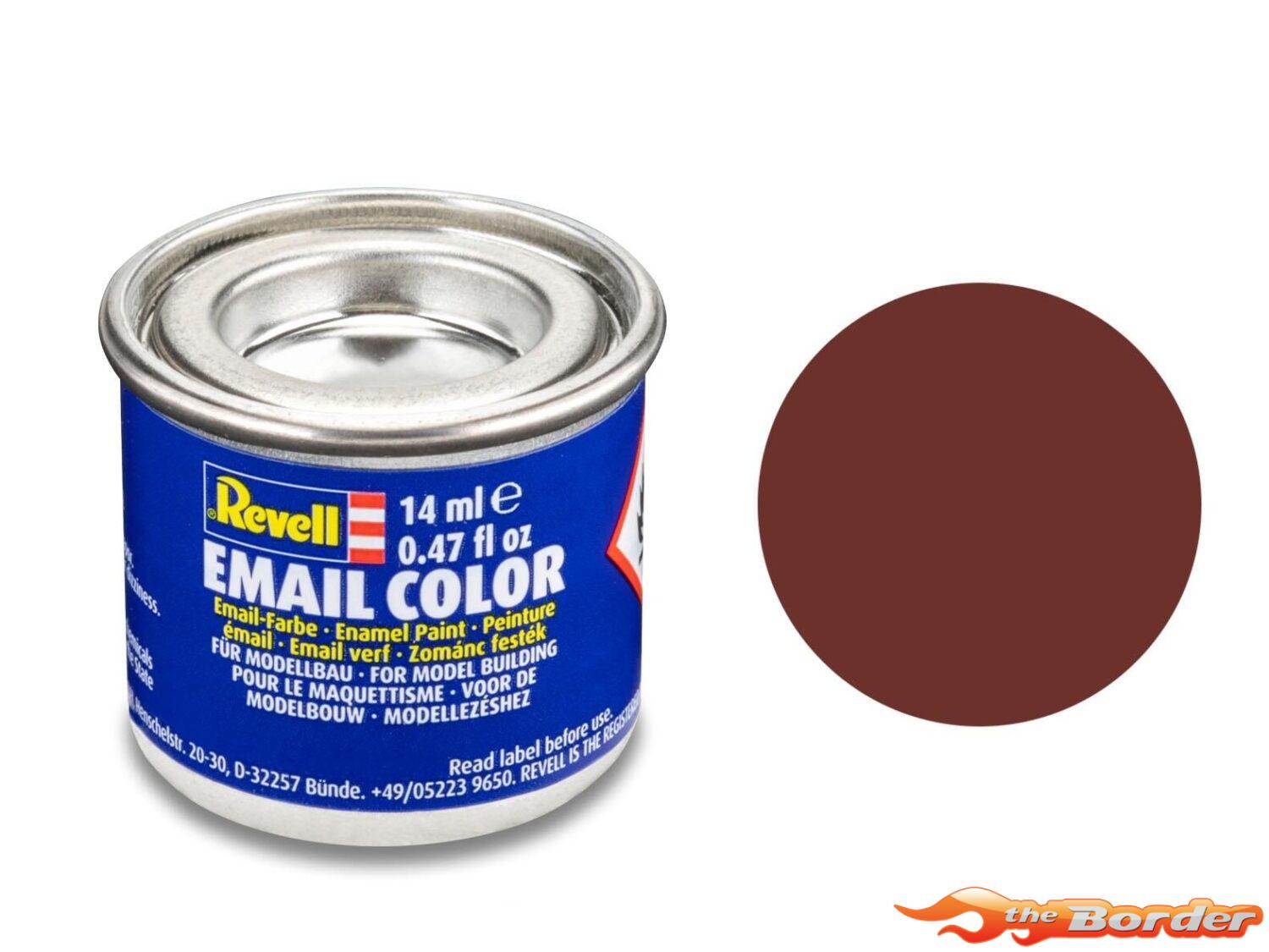Revell No.37 Matt Baksteenrood RAL 3009 14ml Enamel Paint 32137