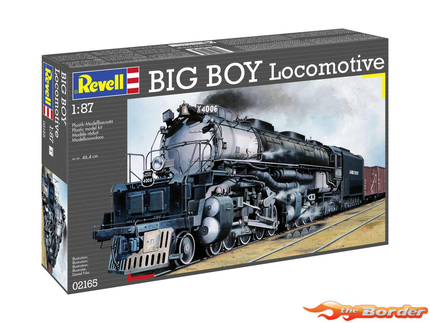 Revell 1/87 Big Boy Locomotive Train Kit Classic 02165 - Afbeelding 4