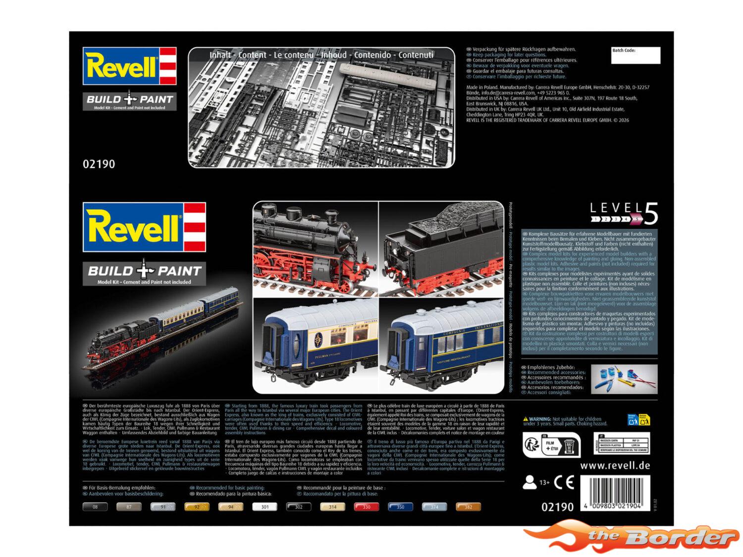 Revell 1/87 Orient Express Train Kit Classic 02190 - Afbeelding 8