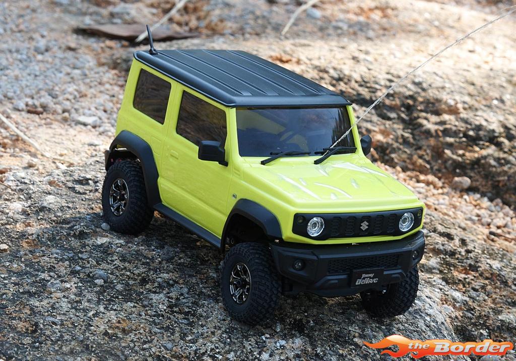UDI R/C Crawler SUZUKI JIMNY 1/18 Green RTR UCX2402A - Afbeelding 14