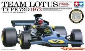Tamiya Lotus Type 72D 1972 Static w/Photo Etched Parts 1/12 Scale Model 12046