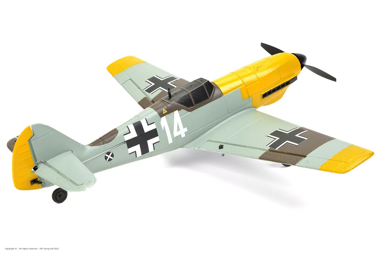 EZ-Wings Mini BF-109 Messerschmitt - RTF - 450mm - 1+1 Li-Po Battery EZ-032 - Afbeelding 6