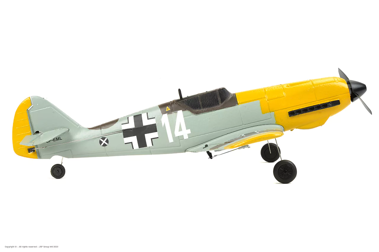 EZ-Wings Mini BF-109 Messerschmitt - RTF - 450mm - 1+1 Li-Po Battery EZ-032 - Afbeelding 7