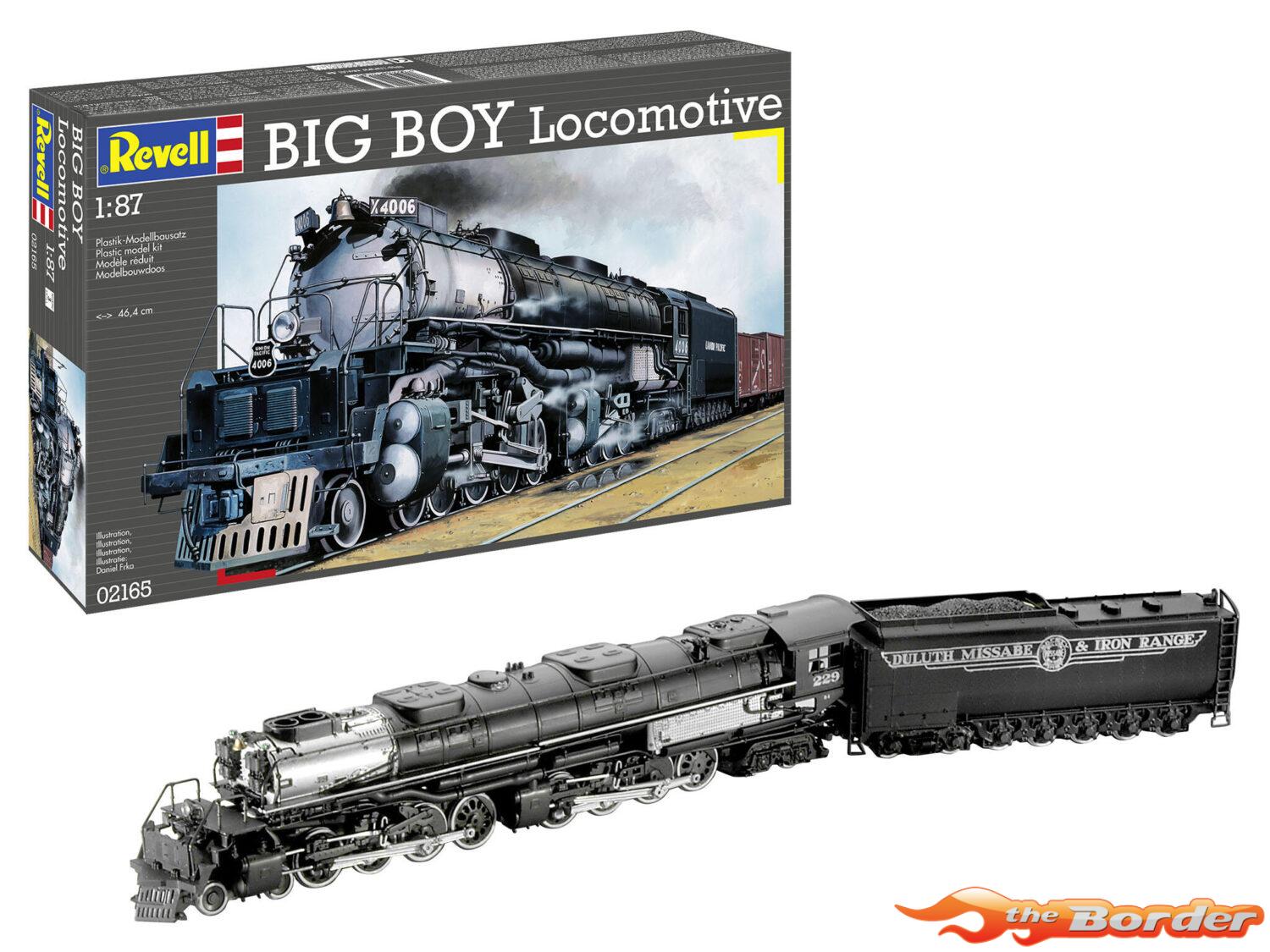 Revell 1/87 Big Boy Locomotive Train Kit Classic 02165