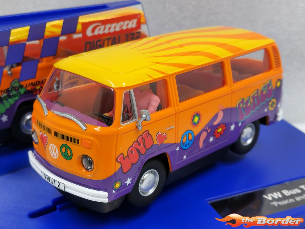 Carrera 132 Digital VW Bus T2b Peace and Love 31095 - Afbeelding 3