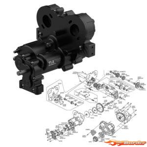 CrossRC TL4 CNC Transmission Components 97401736