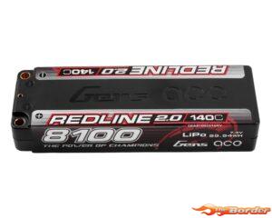 GensAce Redline 2.0 2S 7.4V 8100mAh 140C 81002S14NV