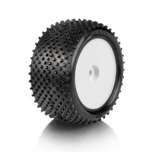 Hudy 110 Off-Road Tire 2WD4WD Rear Dirt Preglued - 201 - Soft (2) 856201-S
