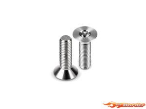 Hudy Titanium Flat Head Screw M3x20 (4) 903320-T