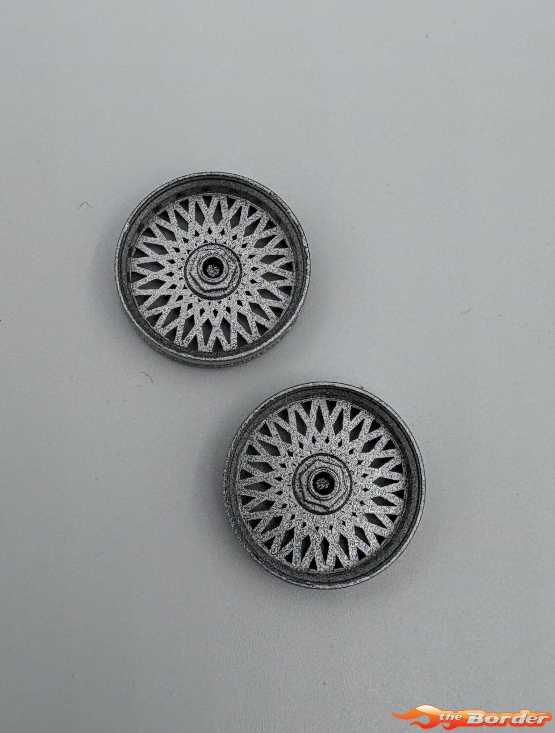 BRP Wheel Insert (2) for 1/24 BMW M1 Wheel Silver BRP10
