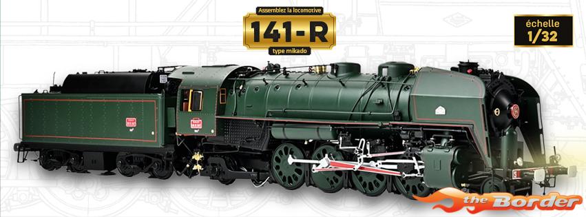 IXO Bouw Kit Locomotive 141-R 1/32 IXO-023
