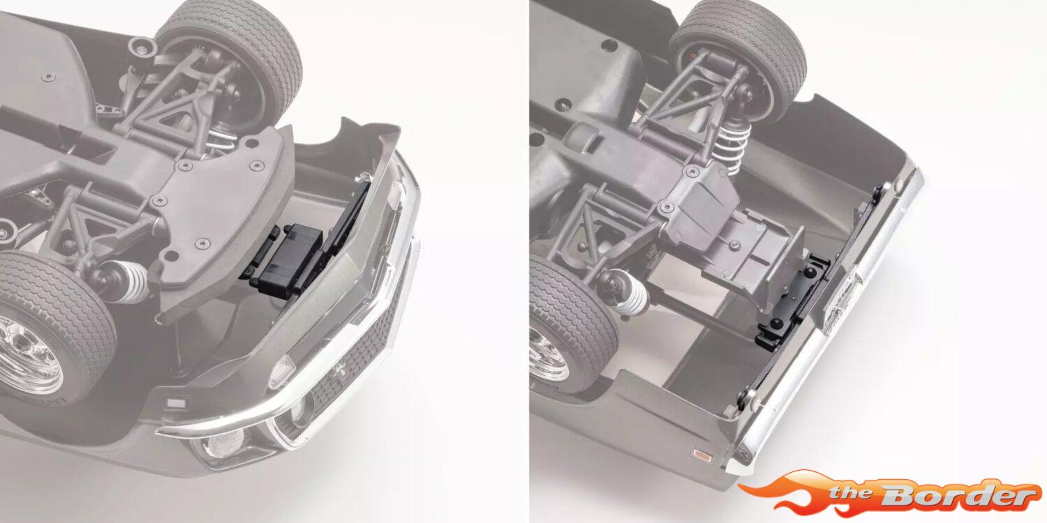 Kyosho 1/10 RTR 4WD Fazer FZ02 (L) Ford Mustang Boss 429 Black (inc. Accu & Lader) 34437T1B - Afbeelding 10