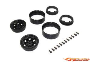 Kyosho Bead-Lock 1.9 Inches Spoke Black Wheels (2) - KC10 Series CLH002BK