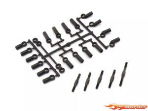 Kyosho Fazer FZD2 Steel Turnbuckle Rod Set FA630